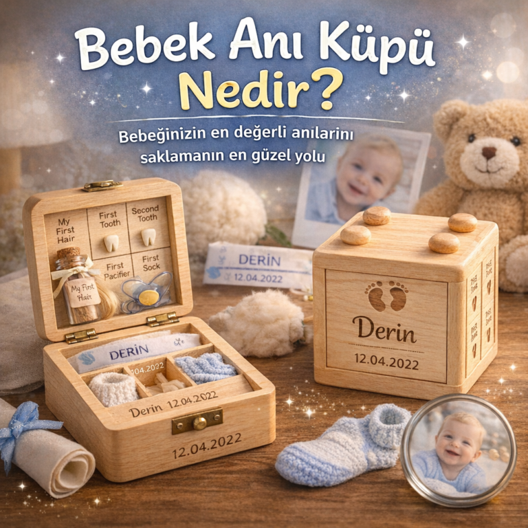 Bebek Anı Küpü Nedir? Bebeğinizin En Değerli Hatıralarını Saklamanın En Güzel Yolu