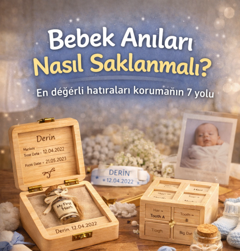 Bebek Anıları Nasıl Saklanmalı? En Değerli Hatıraları Korumanın 7 Yolu