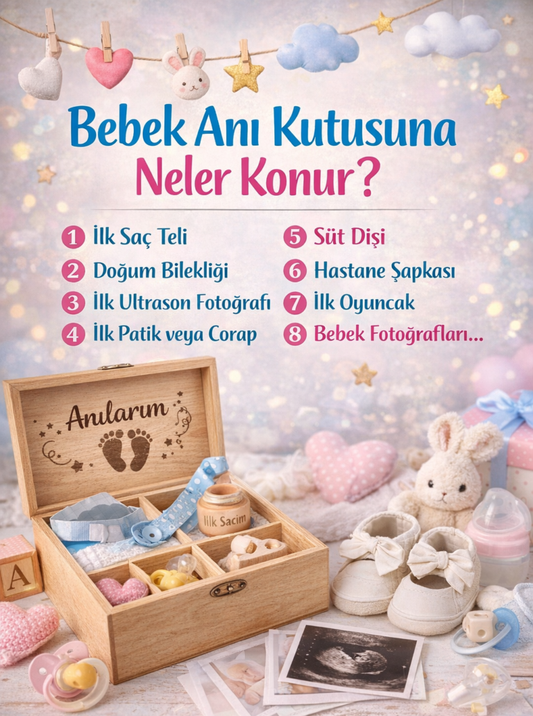 Bebek Anı Kutusuna Neler Konur?