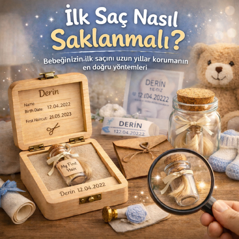 İlk Saç Nasıl Saklanmalı? Bebeğinizin İlk Saçını Uzun Yıllar Korumanın En Doğru Yöntemleri